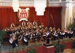 G. Veit dirigiert das Landesblasorchester