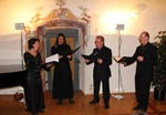 G. Veit mit dem LAUDATE Quartett
