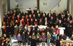 G. Veit beim Weihnachtskonzert des Kirchenchores St. Cäcilia Vilpian